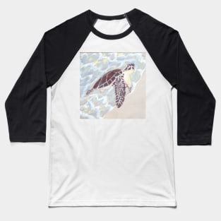 Turtle Awesome Beach Baseball T-Shirt